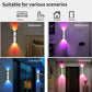 🌈🚶Rechargeable Magnetic-Mount Motion-Sensor Night Light | RGB Ambient Lighting🧲