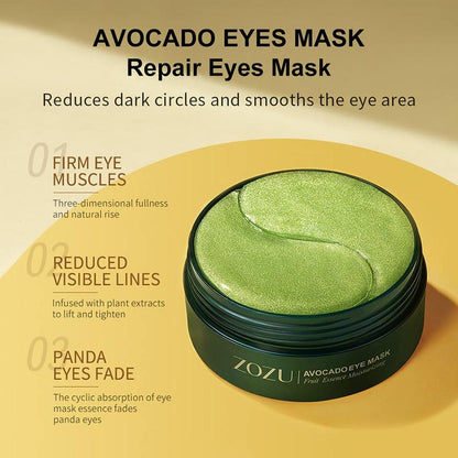 🥑Avocado Eye Mask for Soothing and Relaxing Eye Care -Best Gift for Skincare Routine Comfort🎁
