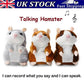 ⏳50% OFF!⏰Talking Hamster Plush – Repeats sounds & cute interactive fun 🐹✨