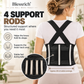 ⏳TIME-LIMITED 50% OFF！！！⏰ Support Your Back Instantly! Breathable 4-Rod Waist Support Brace
