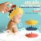 🛡️ Kids' Ear Protective Cap – Soft padding, secure fit & adjustable – Perfect for bathing, swimming & noisy environments 🌊