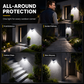 🌞 Motion Sensor Solar Lights – Bright Outdoor Lighting, Light Up Paths, Gardens & Driveways Automatically ✨