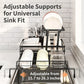 Foldable Over Sink Dish Drying Rack
