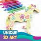 🔮Magic Pen – Draw 3D with one stroke!🎄DIY Bubble Popcorn Drawing Pens