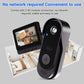 🏠 LIMITED-TIME 70% OFF! 📺 Doorbell Camera with Screen – Live View, Two-way Talk, Night Vision 🔔