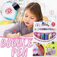 🔮Magic Pen – Draw 3D with one stroke!🎄DIY Bubble Popcorn Drawing Pens