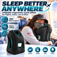 😴 LIMITED-TIME 50% OFF! ✈️ Inflatable Ergonomic Hollow-Cutout Travel Pillow – PVC Flocking, Quick Inflate, With Storage Bag ✨