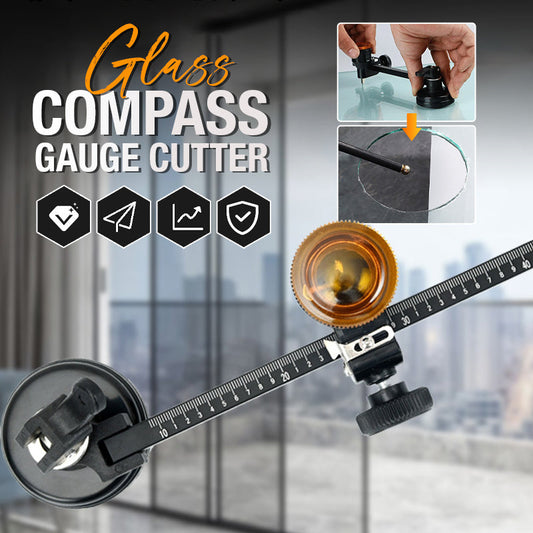 🧭 2026 Sale — Over 26 700 Sold!✂️ Glass Compass Gauge Cutter