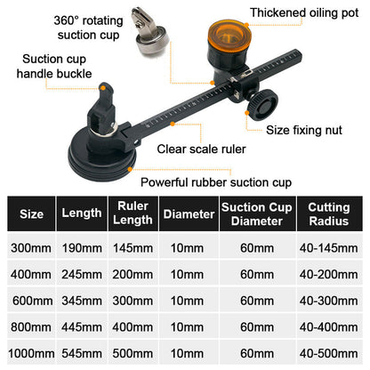 🧭 2026 Sale — Over 26 700 Sold!✂️ Glass Compass Gauge Cutter