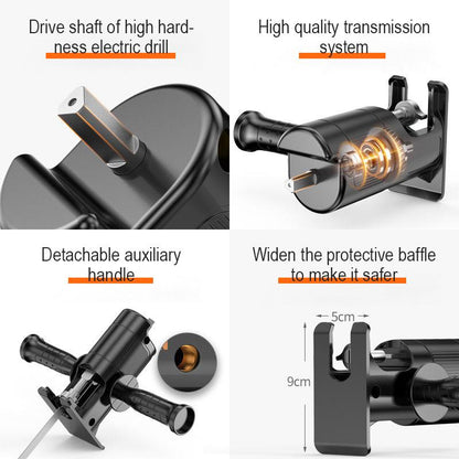 🔧 Multifunction Reciprocating Saw Adapter – Turns Your Drill into a Cutting Tool – Wood, Metal & Plastic 🛠️