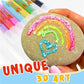 🔮Magic Pen – Draw 3D with one stroke!🎄DIY Bubble Popcorn Drawing Pens