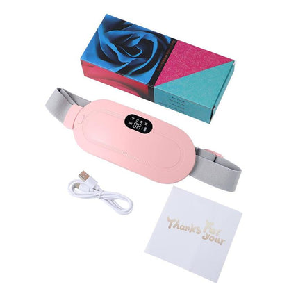 🌸🔥 Wireless Menstrual Pain Massager – Soothing Heat & Vibration, Fast-Adjustable Temp & Rechargeable – Discreet Relief Anytime, Anywhere 💆‍♀️✨
