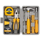 📢📢50% OFF !!⏰Portable 24-Piece Household Tool Kit – Storage Case Included, Hammer, Screwdriver, Pliers, Tape Measure & Bits for DIY Home Repairs