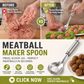 🥩Meatball Spoon – Non‑stick, scoop & drain in one🍴