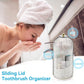 🛁Sliding Lid Toothbrush Organizer✨