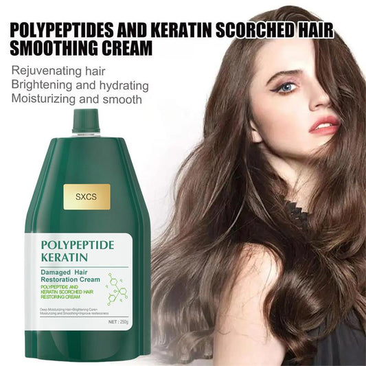 💕Polypeptide Keratin Hydrating Smoothing Hair Damage Repair Cream
