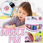 🔮Magic Pen – Draw 3D with one stroke!🎄DIY Bubble Popcorn Drawing Pens