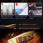 LED Flow Type Auto Signal Light – Dynamic flowing turn signals & ultra-bright daytime running lights. Waterproof, easy adhesive install
