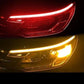 LED Flow Type Auto Signal Light – Dynamic flowing turn signals & ultra-bright daytime running lights. Waterproof, easy adhesive install