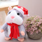 ⏳50% OFF!⏰Talking Hamster Plush – Repeats sounds & cute interactive fun 🐹✨