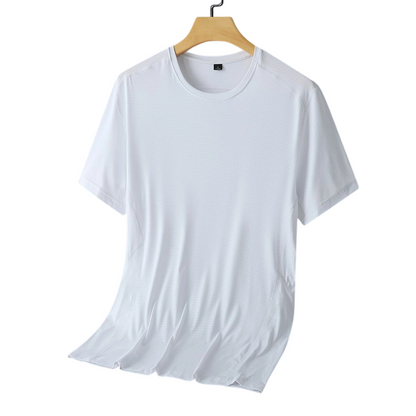 Men's Breathable Short-Sleeve Sports T-Shirt