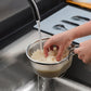 🪴🫙 50% OFF! Handheld Stainless Steel Sieve – Fine & Coarse Mesh, Ergonomic Handle, Rust-Resistant
