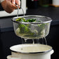 🪴🫙 50% OFF! Handheld Stainless Steel Sieve – Fine & Coarse Mesh, Ergonomic Handle, Rust-Resistant