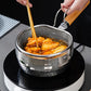 🪴🫙 50% OFF! Handheld Stainless Steel Sieve – Fine & Coarse Mesh, Ergonomic Handle, Rust-Resistant