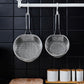 🪴🫙 50% OFF! Handheld Stainless Steel Sieve – Fine & Coarse Mesh, Ergonomic Handle, Rust-Resistant