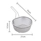 🪴🫙 50% OFF! Handheld Stainless Steel Sieve – Fine & Coarse Mesh, Ergonomic Handle, Rust-Resistant