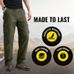 🔥👖Men's Multi-Color Durable Pants—Multi-pocket relaxed fit, designed for outdoor leisure and work