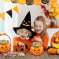 📢📢50% OFF !! 🎃👻Halloween Pumpkin Treat Bags | Resealable Zipper Prevents Candy Spills🍬