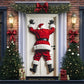 Christmas Door Backdrop Decoration Banner