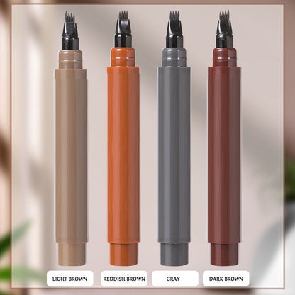 🌸Buy 1 Get 1 Free🌺Waterproof Four-tip Beard and Eyebrow Pen