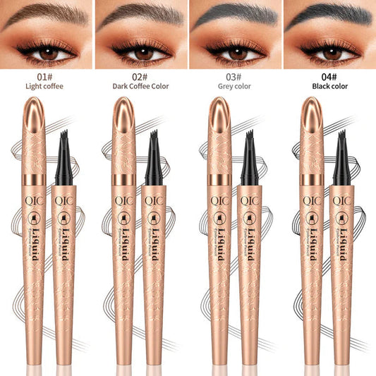 🔥Buy 1 Get 1 Free💥3D Microblading Eyebrow Tattoo Pencil 4 Fork Tip (2 pcs)