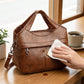 Women's Soft Faux Leather Crossbody Handbag