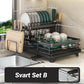Foldable Over Sink Dish Drying Rack