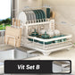 Foldable Over Sink Dish Drying Rack
