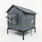 🐈 All-Weather Elevated Outdoor Cat House – Waterproof, Insulated, Foldable 🌧️