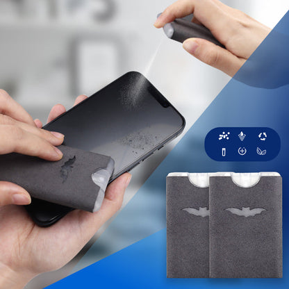 📱50% OFF! ✨ 2-in-1 Screen Cleaner & Microfiber Cloth – Portable, Residue-Free, Gentle 🧽