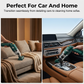 ⏰Cordless Car Vacuum – 10000Pa Suction & 4000mAh Battery 🚗