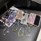 Glitter Phone Case with Wrist Strap