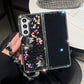 Glitter Phone Case with Wrist Strap