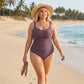 Women's Classic Plus-Size One-Piece Swimsuit