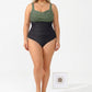 Women's Classic Plus-Size One-Piece Swimsuit