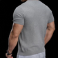Breathable V-Neck Knit Tee