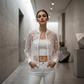 Women's Summer Floral Sheer Mesh Jacket