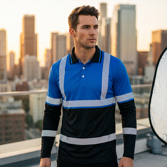 Men's High Visibility Long Sleeve Shirt