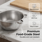 Fine-Drain Rice Washing Bowl