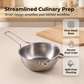 Fine-Drain Rice Washing Bowl